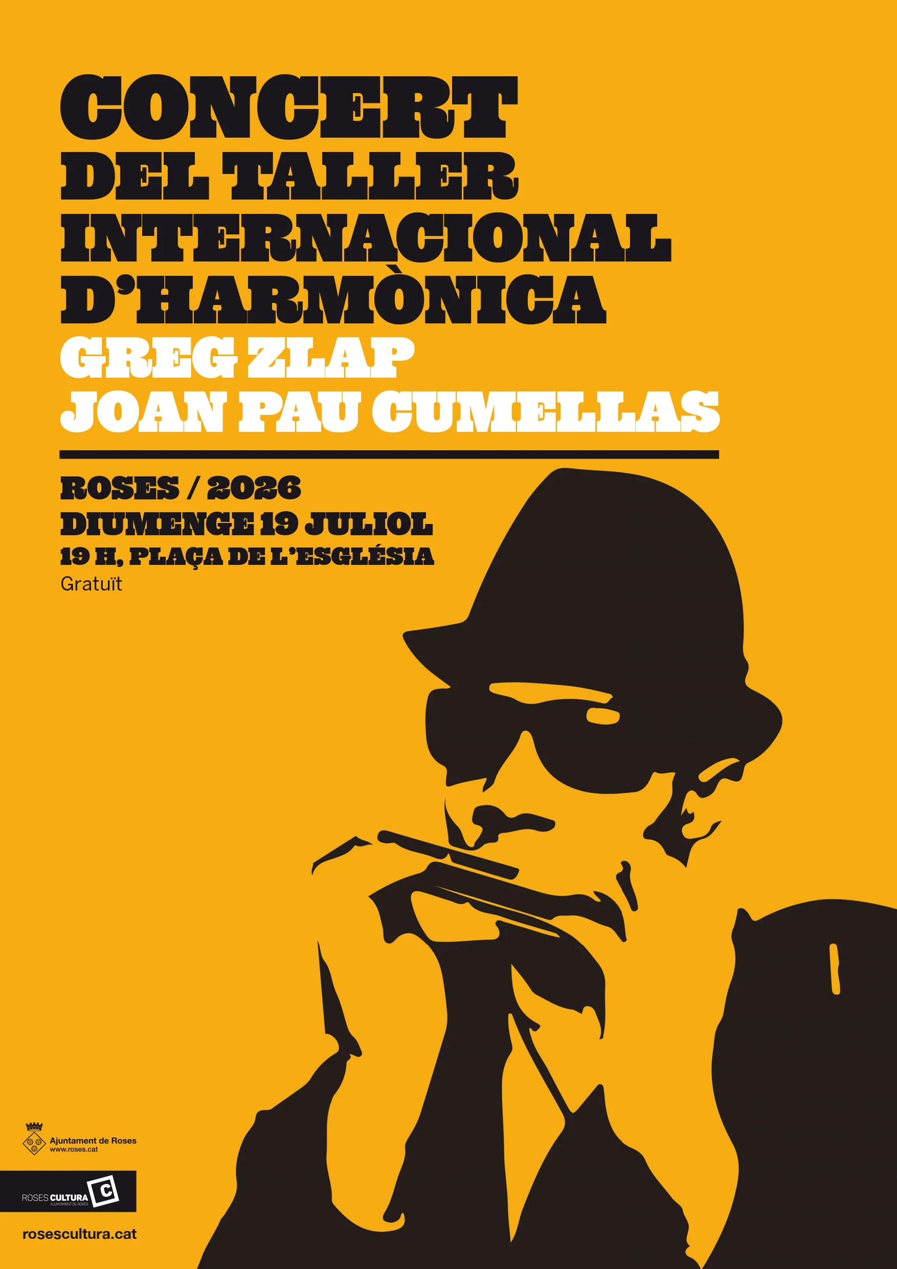 Concert Taller Internacional d'Harmònica de Roses 2026