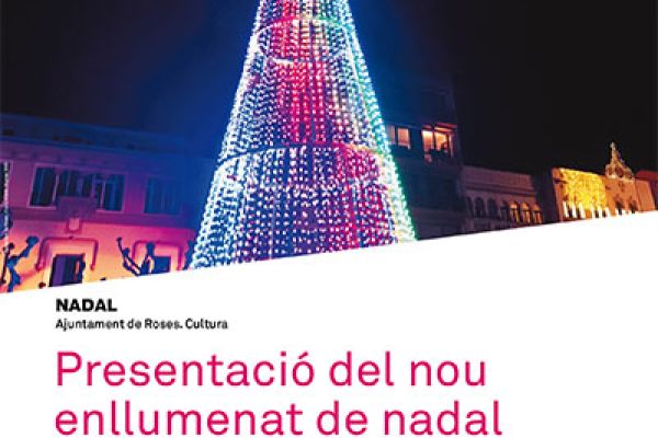 Presentació del nou enllumenat de nadal i concert de Rosé Sala